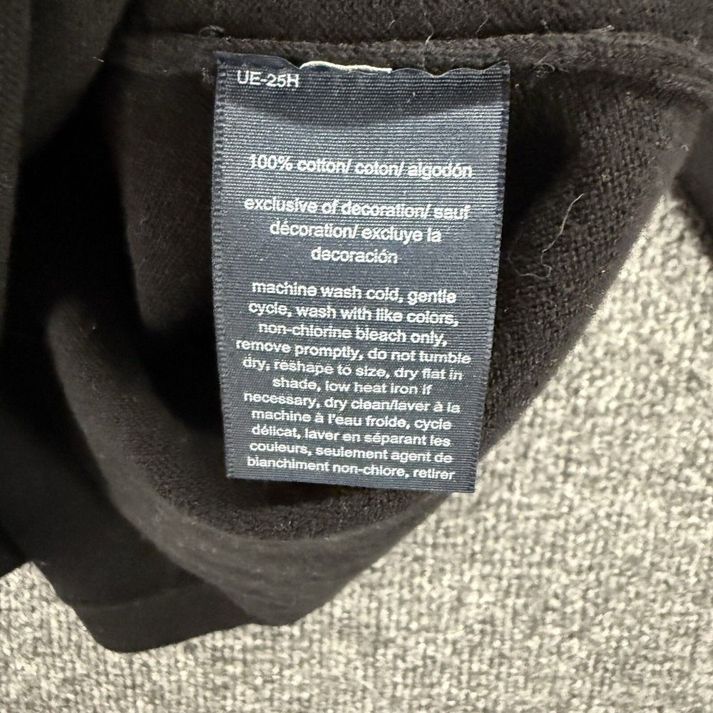 Talbots Sweater Womens S Black Fair Isle Nordic V-Neck Pullover Casual Outdoor - Picture 7 of 9